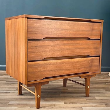 Mid-Century Modern Walnut Dresser by Stanley, c.1950’s 