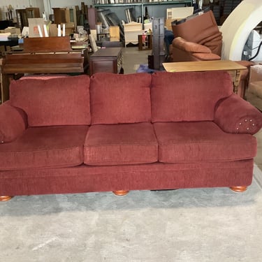 Dark Red Sofa