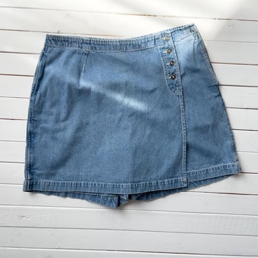 high waisted shorts 90s y2k vintage jean skort tennis skirt 