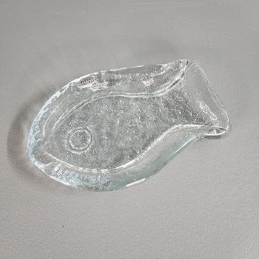 Blenko Glass Fish Tray 