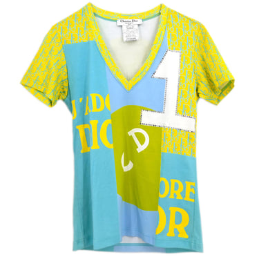 Christian Dior 2005 T-shirt Light Blue #42