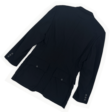 Jean Paul Gaultier 90s cargo pocket blazer