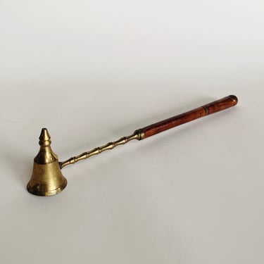 BRASS CANDLE SNUFFER 