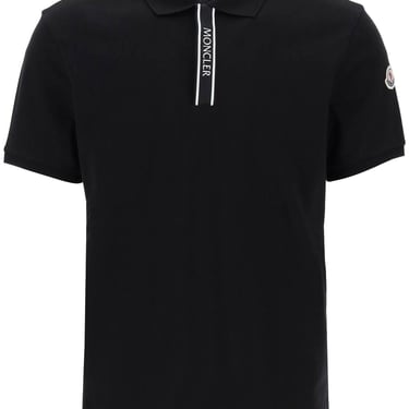 Moncler Basic Polo Shirt With Branded Button Men