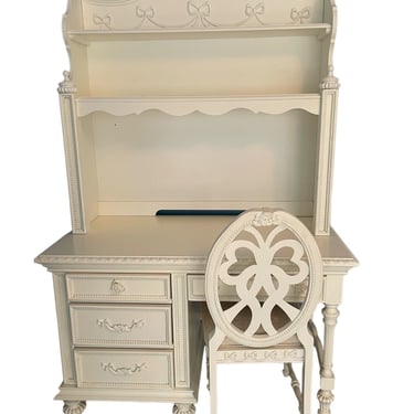 Disney Collection White Desk w Hutch LG223-20