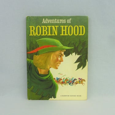 1953 Adventures of Robin Hood - Eleanor Graham Vance - Jay Hyde Barnum - Vintage Oversized Children's Book 