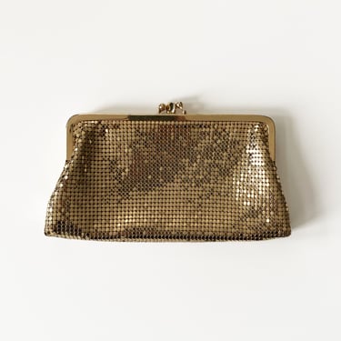 Gold Chainmail Clutch