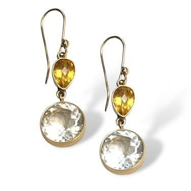 Citrine Drop Earring