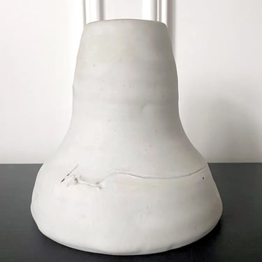 Sculptural Ceramic Funnel Vase by Robert Turner