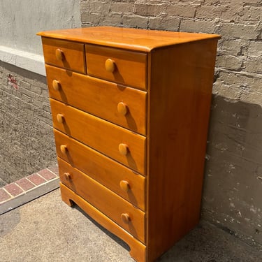 Vintage Maple Chest of Drawers