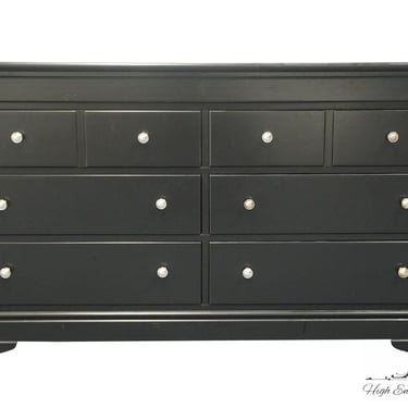 STANLEY FURNITURE Contemporary Modern Black Painted 62" Double Dresser 503-83-05 