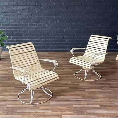 Pair of Mid-Century Modern Patio Chairs, c.1970’s 