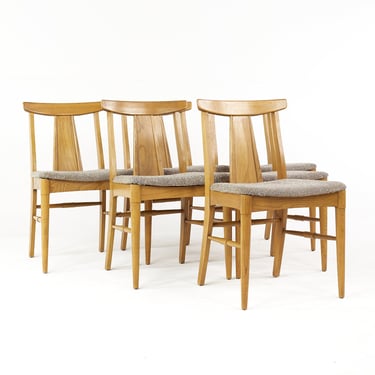 Kent Coffey Style Vignola Mid Century Dining Chairs - Set of 6 - mcm 