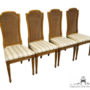 Set of 4 THOMASVILLE FURNITURE Delegate Collection Italian Neoclassical Tuscan Style Dining Side Chairs 5221-861-862 
