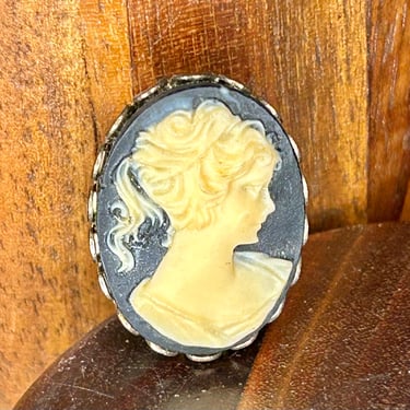 Vintage Cameo Button Cover Victorian Style Accessories Retro Fashion Jewelry 