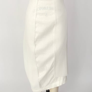 Rundholz Linen & Neoprene Mesh Skirt