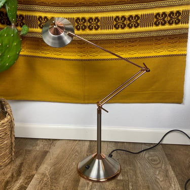 Vintage Post Modern Adjustable Articulated Desk Lamp 
