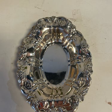 Embellished Silver Dish