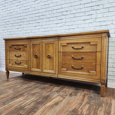 Item #239 Customizable Large Mid-century Neoclassical Dresser / sideboard 