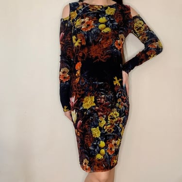 Y2K Jean Paul Gaultier Soleil Mesh Florals and Lemons Printed Dress by VintageRosemond