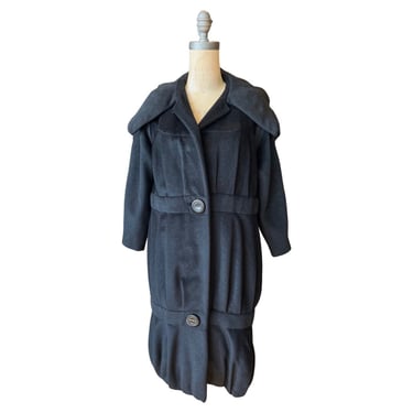 1960s black Lilli Ann coat 