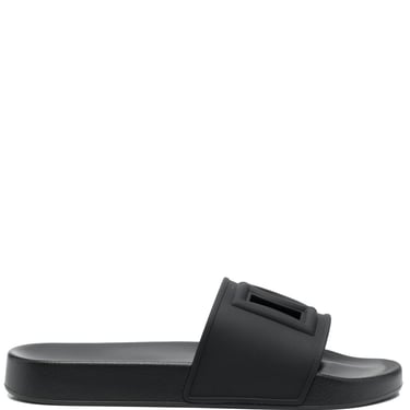 Dolce & Gabbana Men Dg Logo Beachwear Sliders