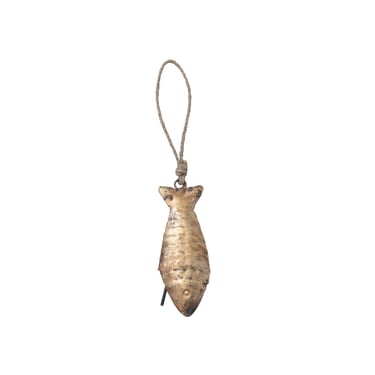 CCO Metal Fish Bell Ornament