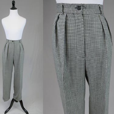 90s Pleated Cuffed Trousers - 27