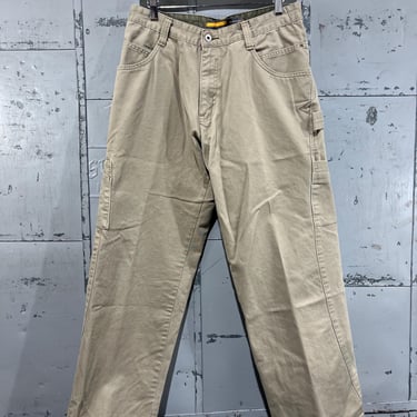 Vintage 2000s Levi's Silvertab baggy Cargo pants Multiple Pocket Y2K  Streetwear Skater Beige Cargo Pants 31 Waist unisex 