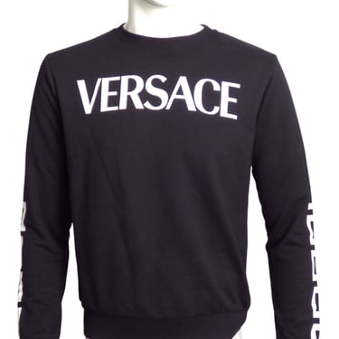 VERSACE- NWT Screen Print Sweatshirt, Size-Medium