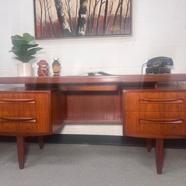 Mid Century Modern Teak G Plan Fresco Desk / Vanity 
