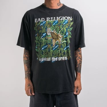 Vintage 90’s Bad Religion Against The Grain Tour T-Shirt 