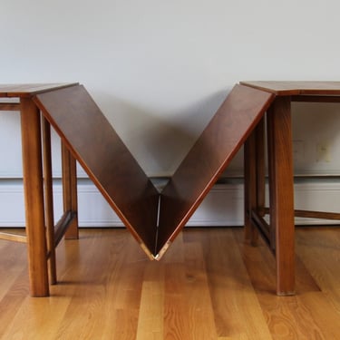 Bruno Mathsson Style "Maria" Gate Leg Dining Table made in Sweden 