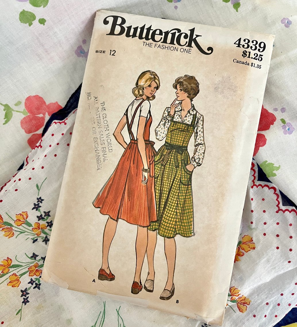 Butterick 5216 Womens Mod Dress Blouse Tunic Skirt Shorts & Bell Botto