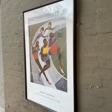 Jacob Lawrence Olympics Poster