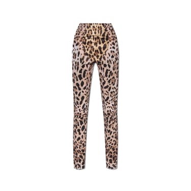 Dolce &amp; Gabbana X Kim Leopard Pants Women