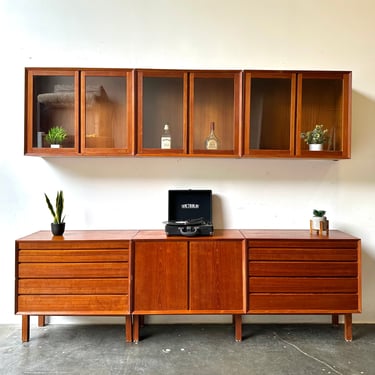 Danish Wall Unit by Poul Cadovius for Cado 