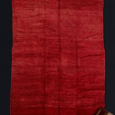 Large Overall Red Chichaoua Carpet ................... (7'1''x12'3'')