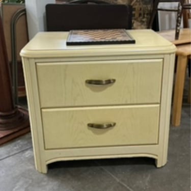 80’s Cream Nightstand