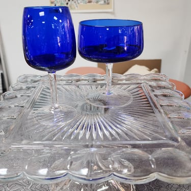 Cobalt glassware for aynex