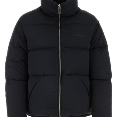 Khrisjoy Men Black Cotton Blend Oversize Puff Down Jacket