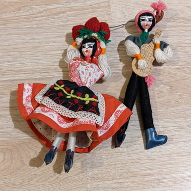 Sintra Portugal Handmade Folk Dolls 