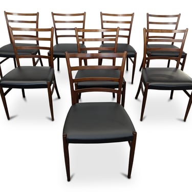 8 Johannes Andersen Rosewood Tall Back Chairs - 072457A