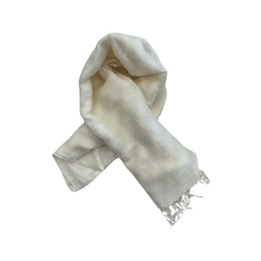 Solid Ivory Scarf