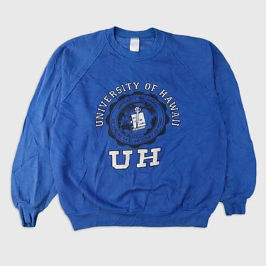 Vintage 1907 University Of Hawaii Sweatshirt Sz XL