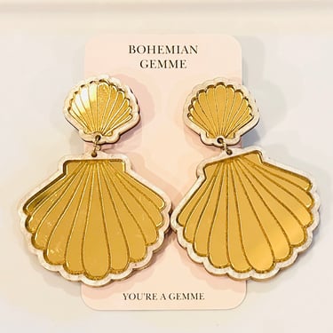 Sample Sale Seashell Earrings