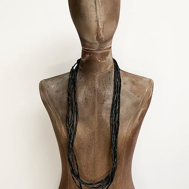 Lars Twisted Leather Necklace