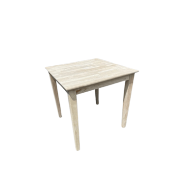 Square Raw Wood Kitchen Table or Desk