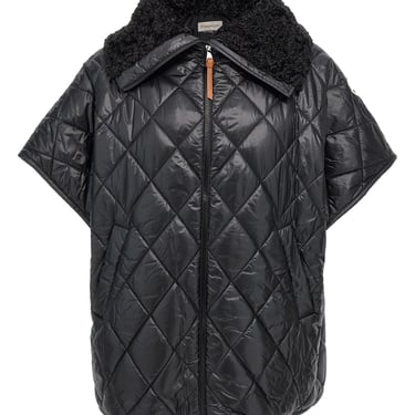 Moncler Women Teddy Neck Cape