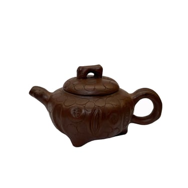 Chinese Handmade Yixing Zisha Clay Teapot With Artistic Accent ws2335E 